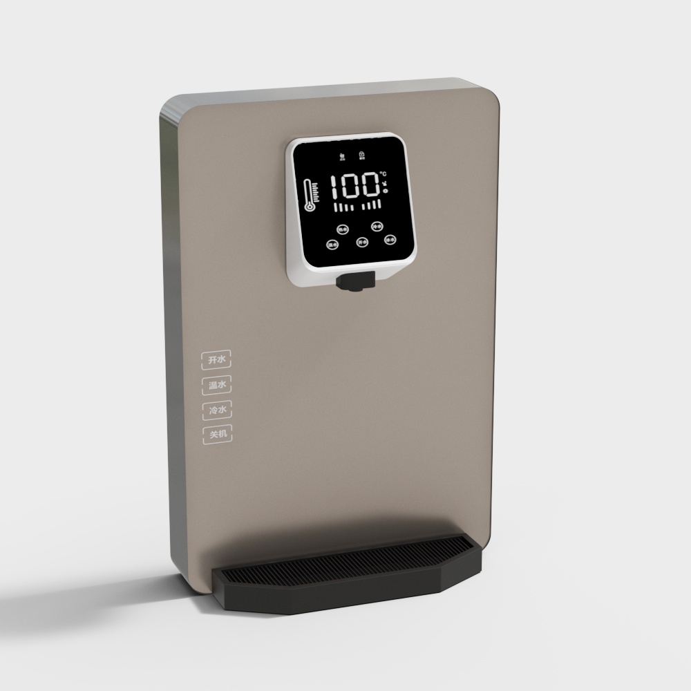 Modern Minimalist Smart Water Dispenser 3D model