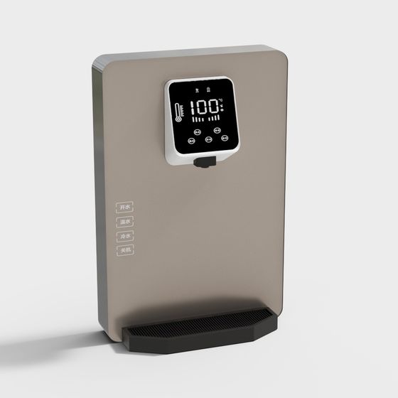 Modern Minimalist Smart Water Dispenser 3D model