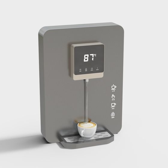 Smart Temperature-Controlled Water Dispenser 3D model