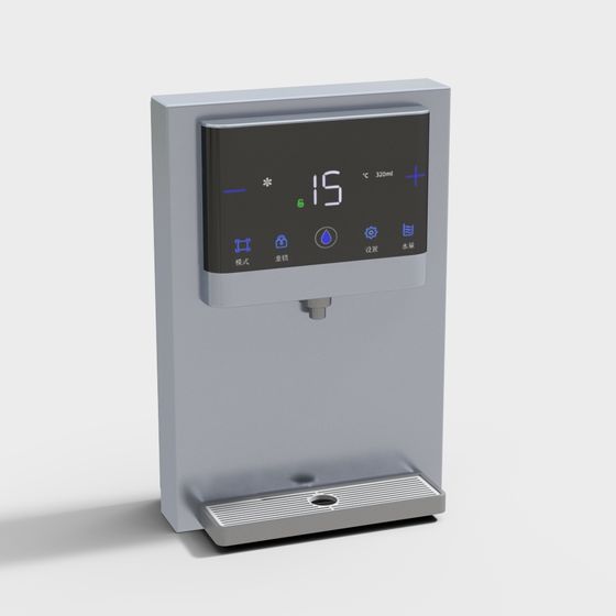 Smart Water Dispenser 3D Model for Modern Living