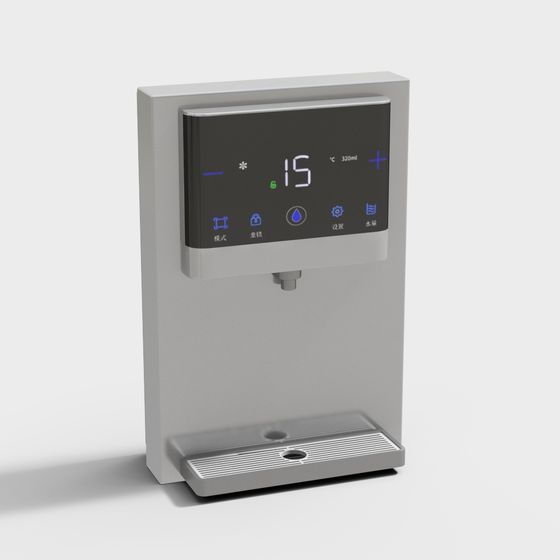 Wall-Mounted Water Dispenser 3D model