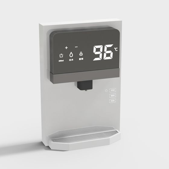 Minimalist Smart Water Dispenser 3D model