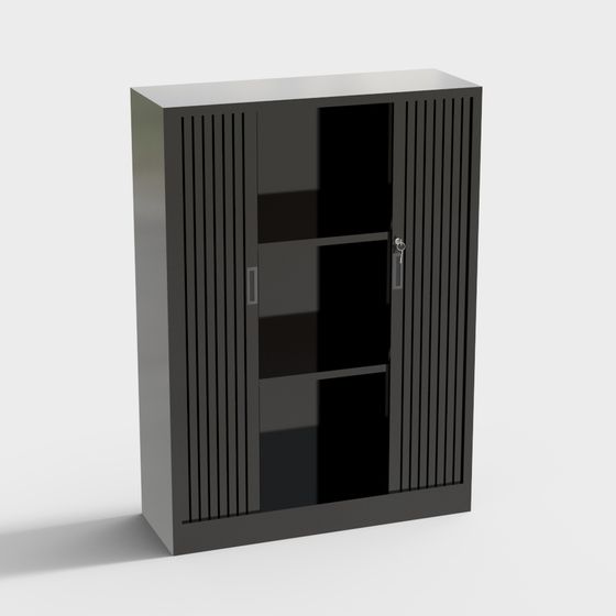 Urban Storage Cabinet 3D model