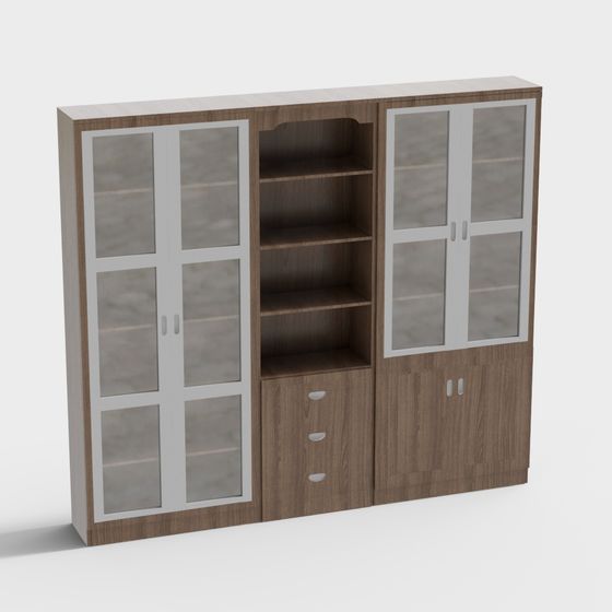 モダンオフィスキャビネット