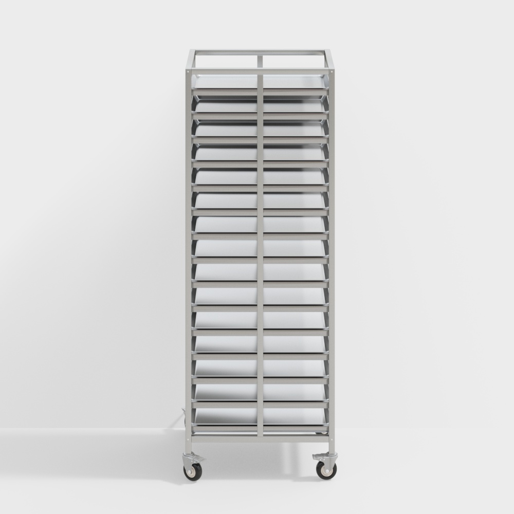 Modern rear kitchen rack