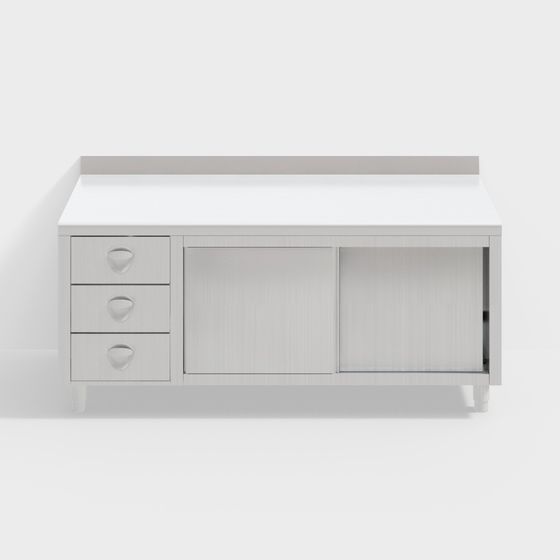 Urban Window Cabinet 3D model