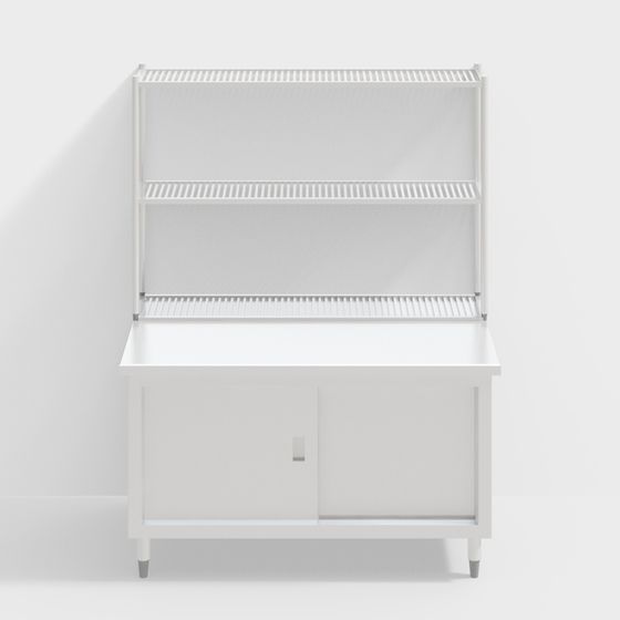 Urban Storage Shelf 3D model