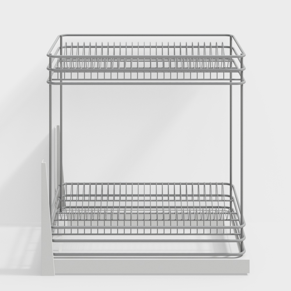 현대식 후방 주방 캐비닛 선반