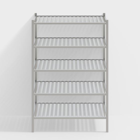 Urban Shelf 3D model for Modern Interiors
