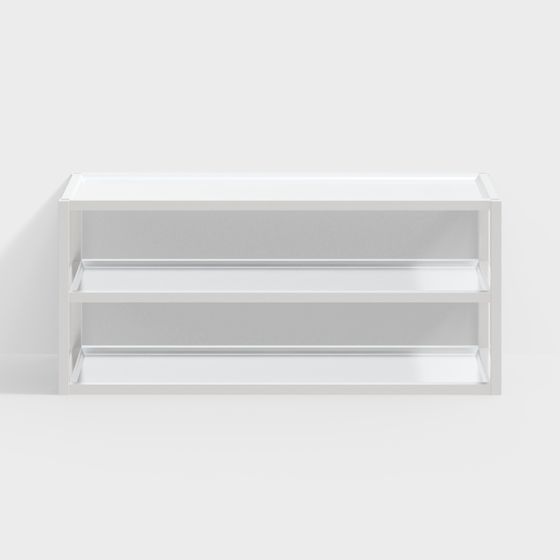 Urban Shelf 3D model for Minimalist Interiors