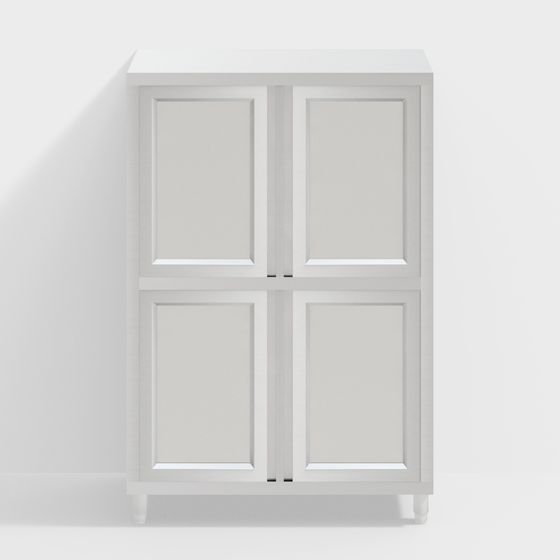 Urban Window Cabinet 3D model
