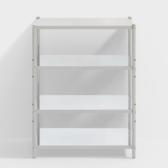 Urban Shelf 3D model for Minimalist Interiors