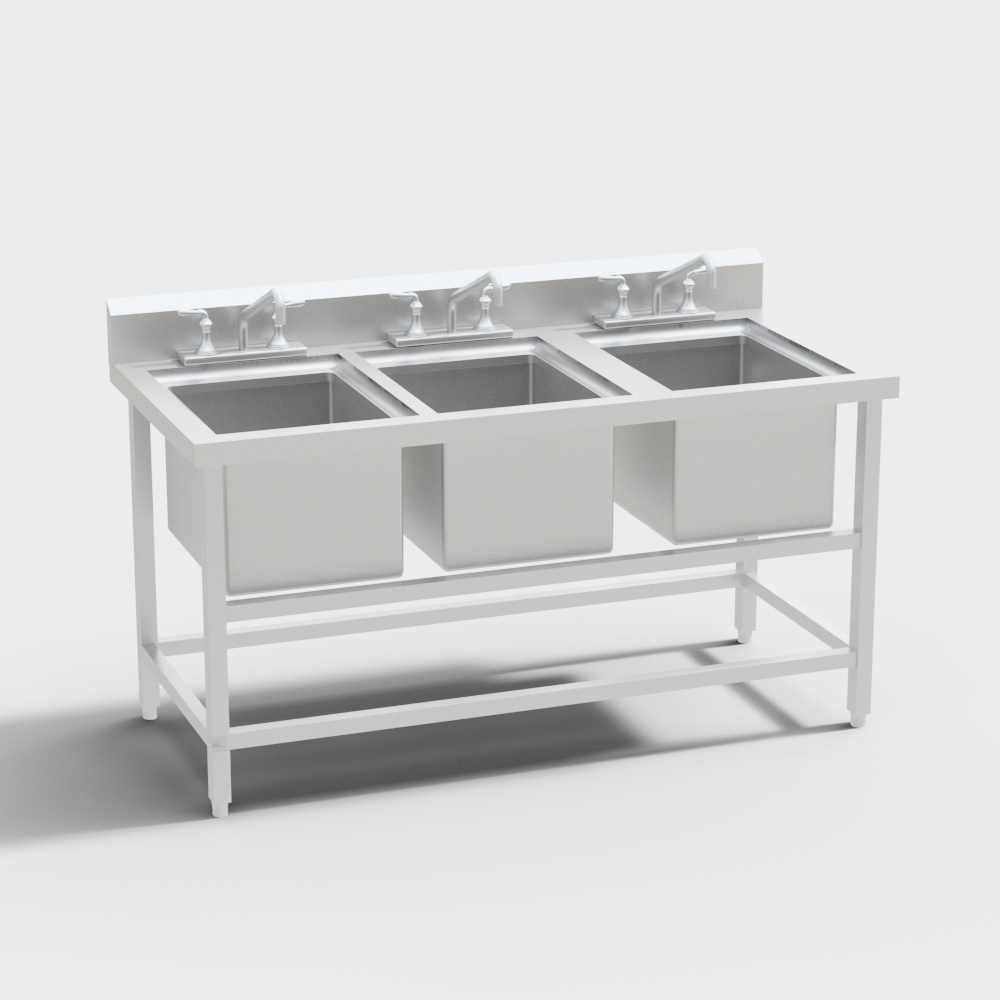 Commercial kitchen cabinet racks