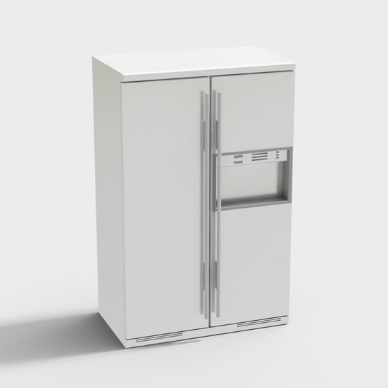 Stylish Urban Storage Cabinet 3D model for Creative Projects