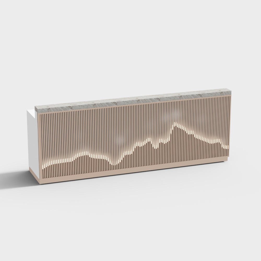 Accueil de bureau d'espace moderne