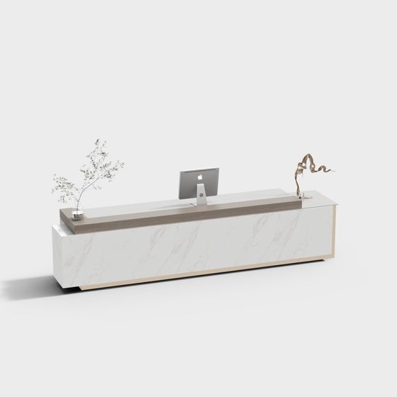 Urban Reception Desk 3D model