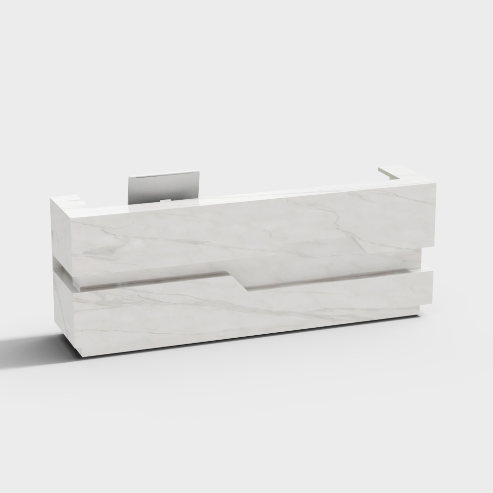 Bàn lễ tân salon làm đẹp