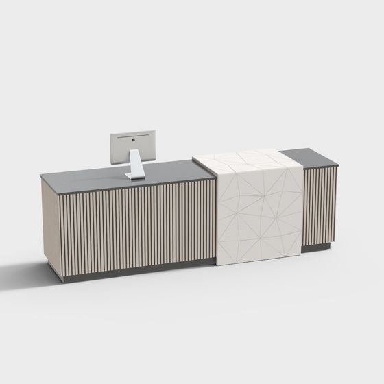 Urban Reception Desk 3D model