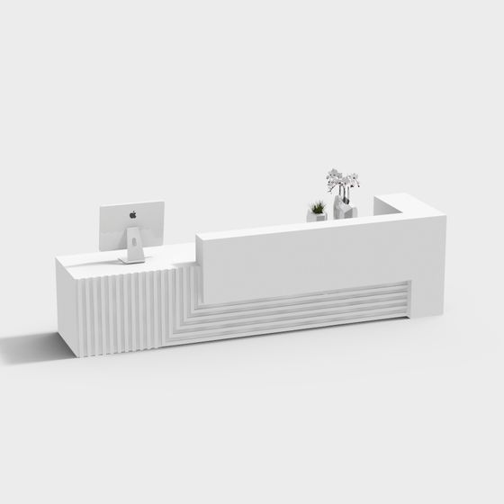 Urban Reception Desk 3D model