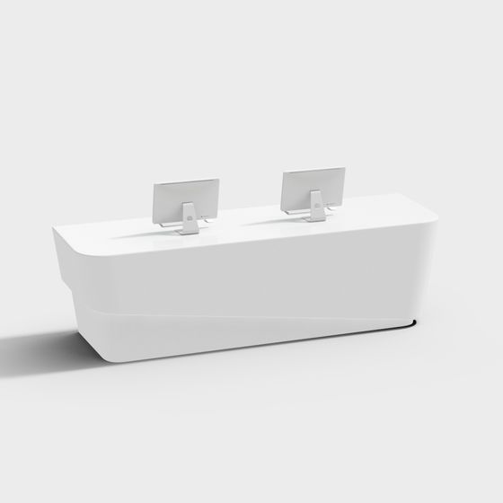 Urban Workspace 3D Model for Modern Offices