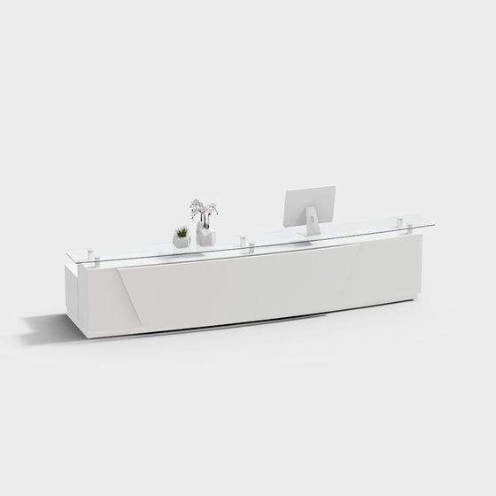 Urban Reception Desk 3D model