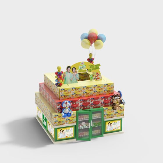 Vibrant Fantasy 3D Model for Creative Projects