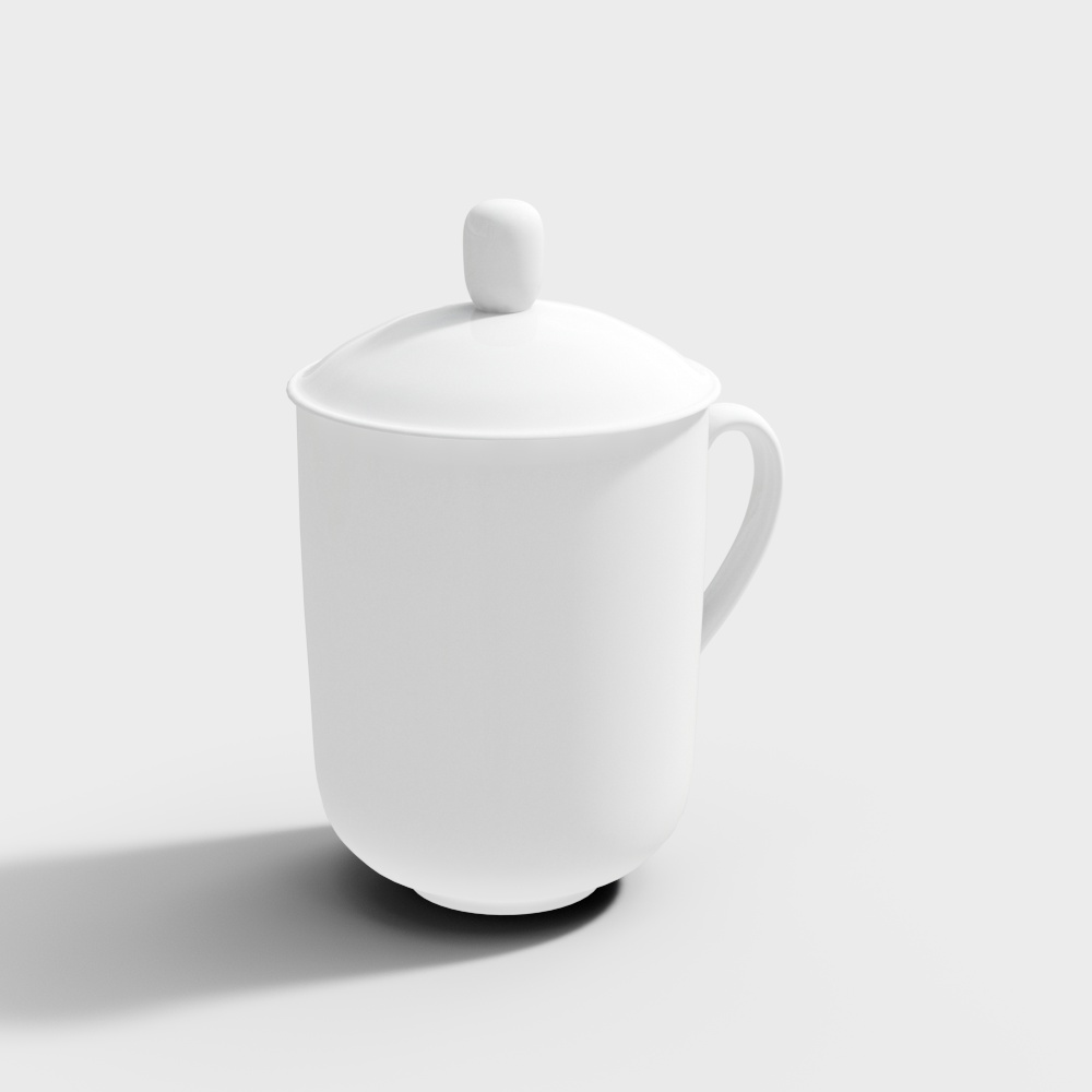 Porcelain Cup_White