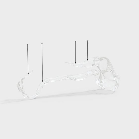 Crystal Dragon Claw 3D model