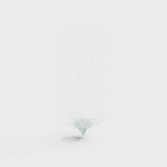 Floating Particles 3D model