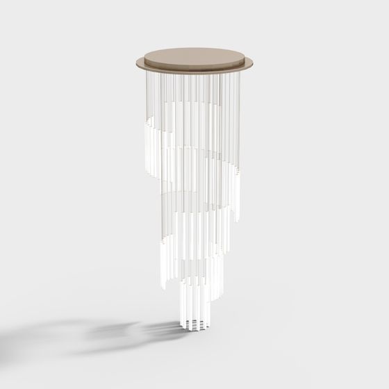 Flowing Light Table 3D model