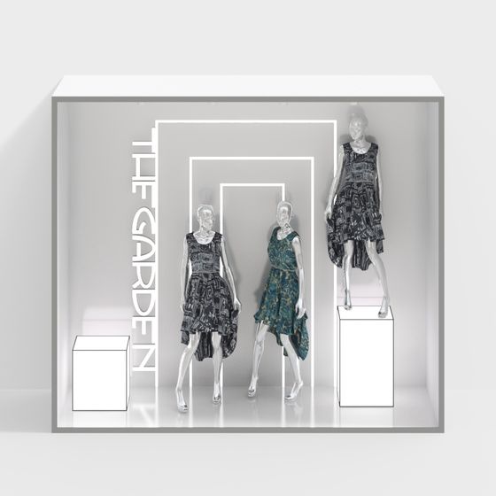 Garden Display 3D model