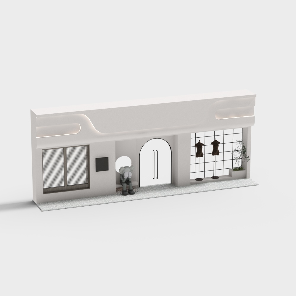 clothing store facade