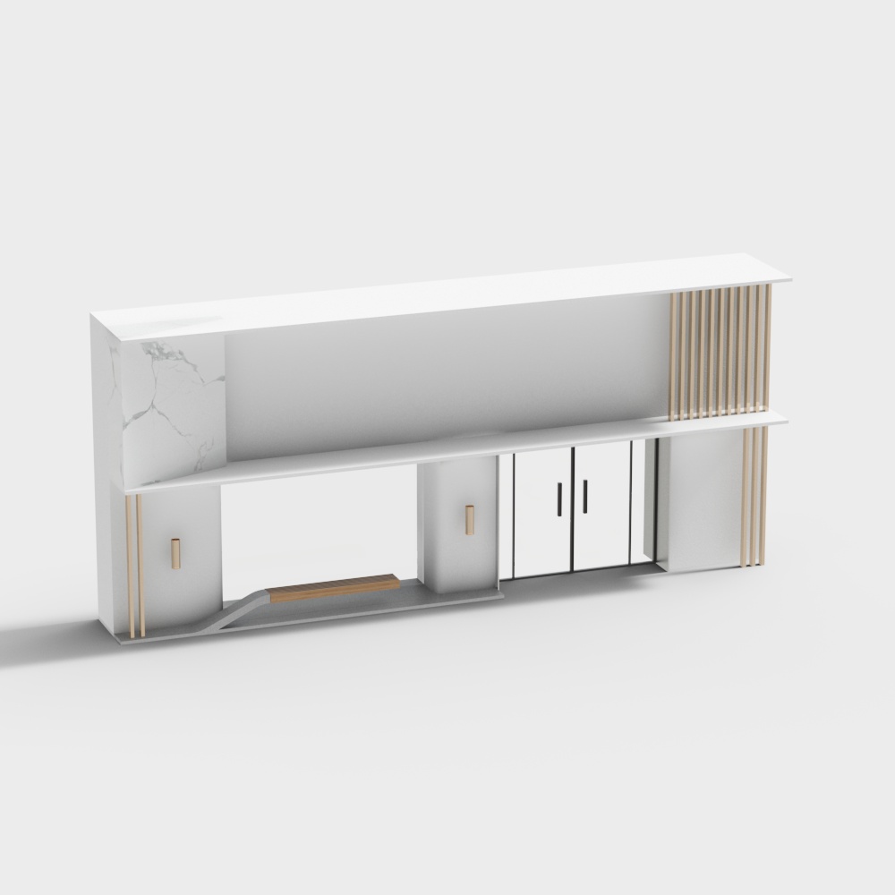 Cosmetics store facade