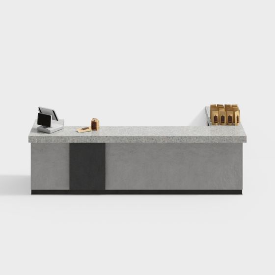 Urban Reception Desk 3D model