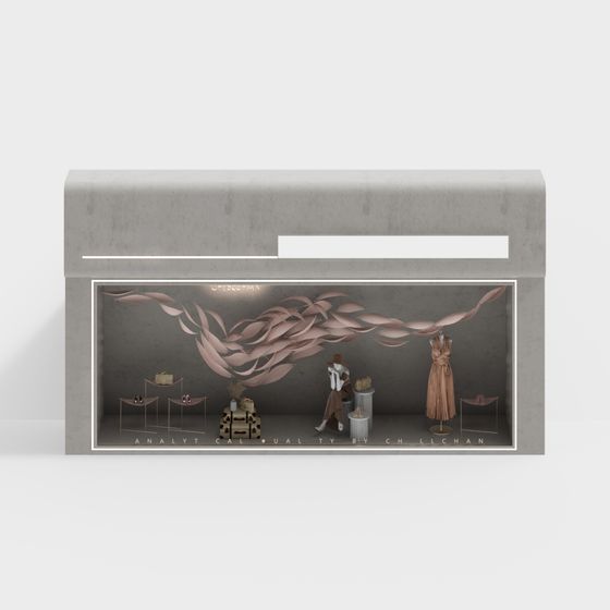 Urban Elegance Showcase 3D model