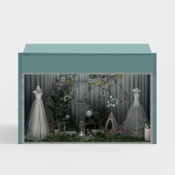 Enchanted Garden Display Case 3D model