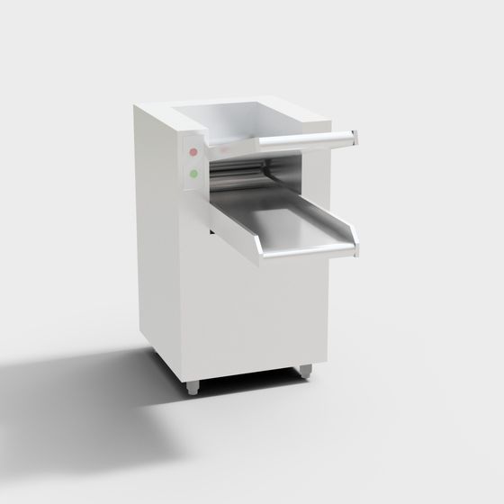 Stylish Low-Poly Toaster 3D Model