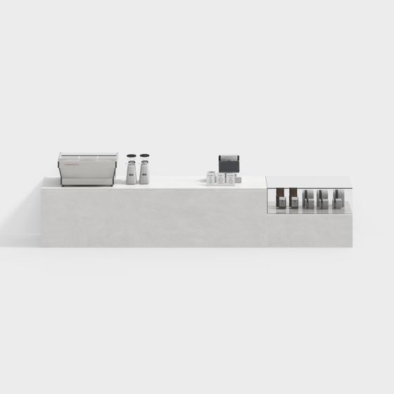 Urban Reception Desk 3D model