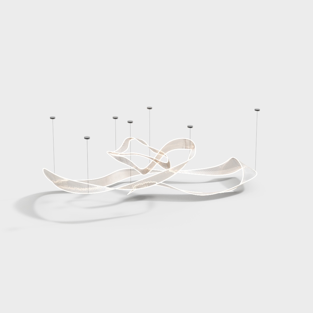 lustre d'art moderne