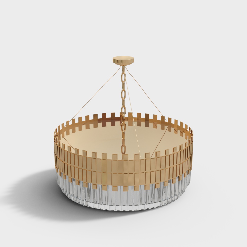 hotel crystal chandelier