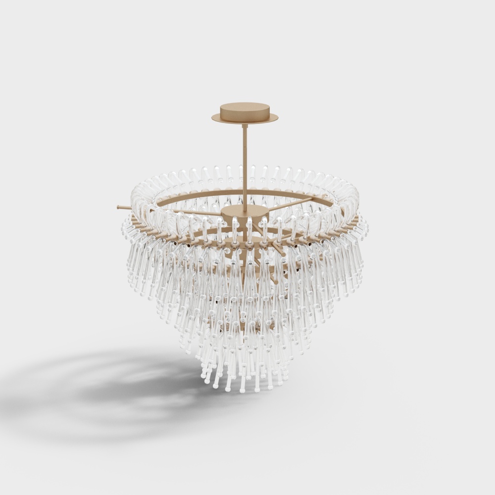 hotel crystal chandelier