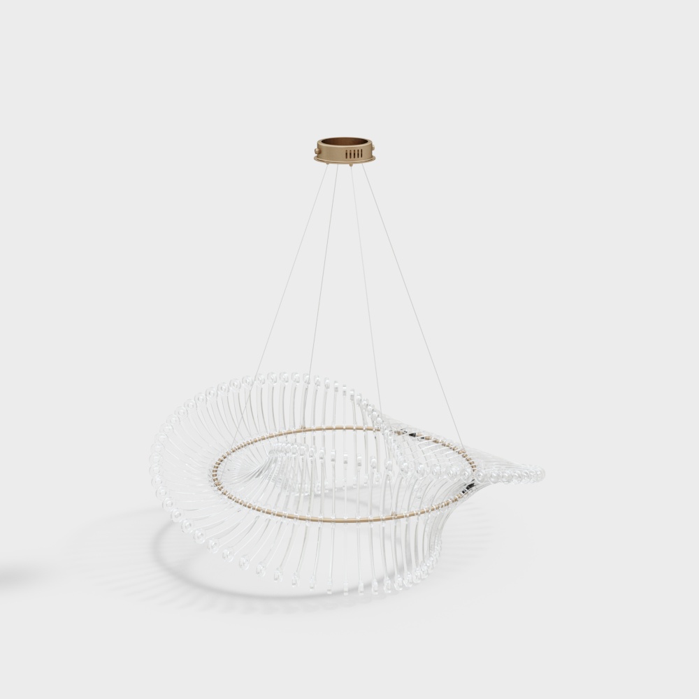 hotel crystal chandelier