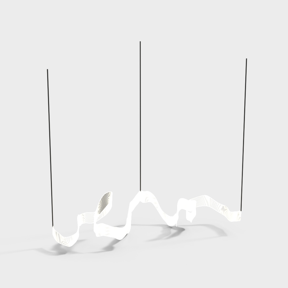 Light luxury art chandelier