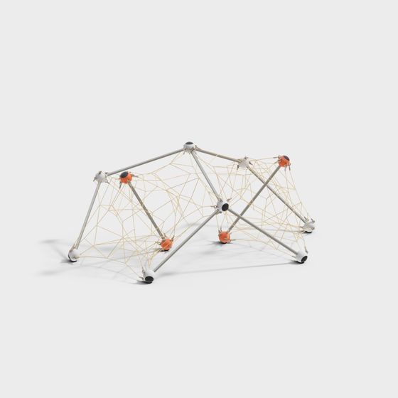 Spider Web Play Structure 3D model