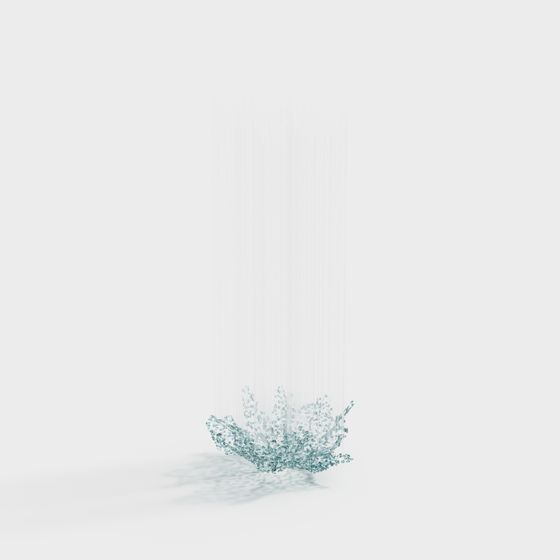 Water Splash 3D model - Dynamic Elegance
