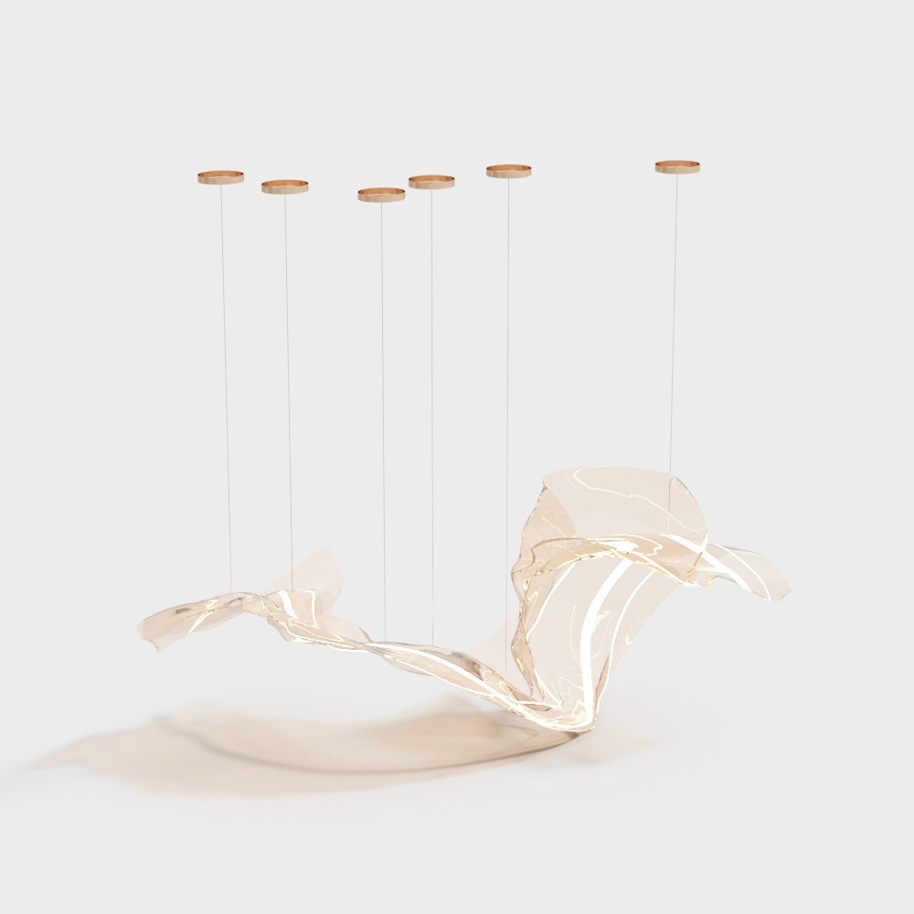 Hotel art chandelier