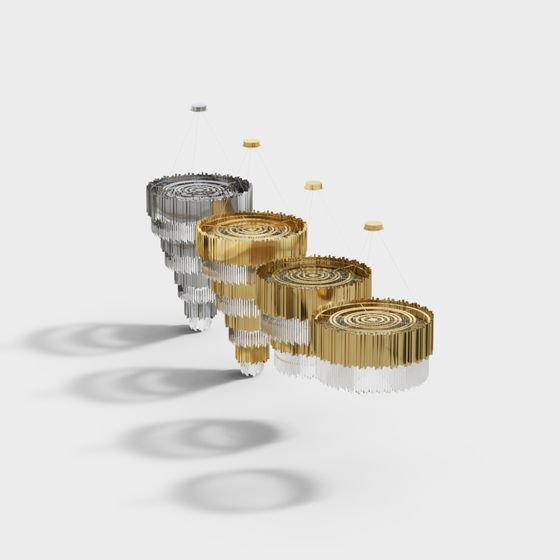 Spiral Light 3D model