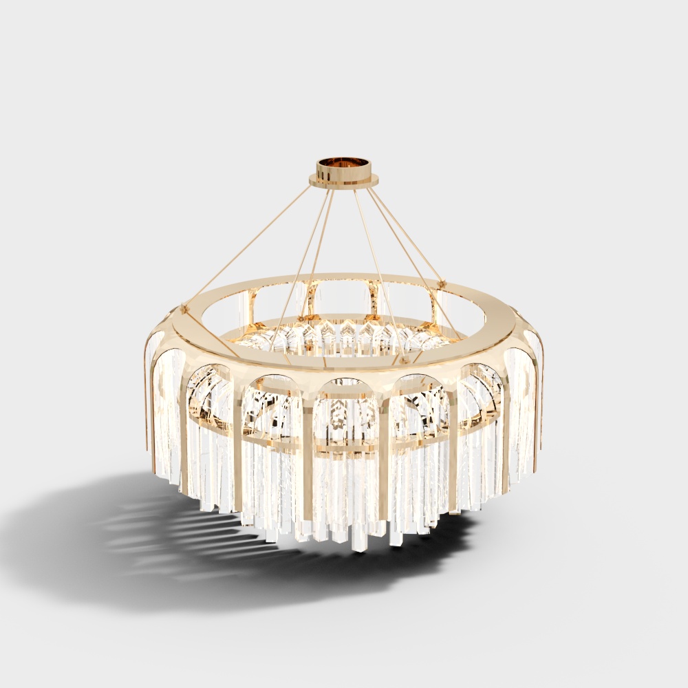 modern crystal chandelier