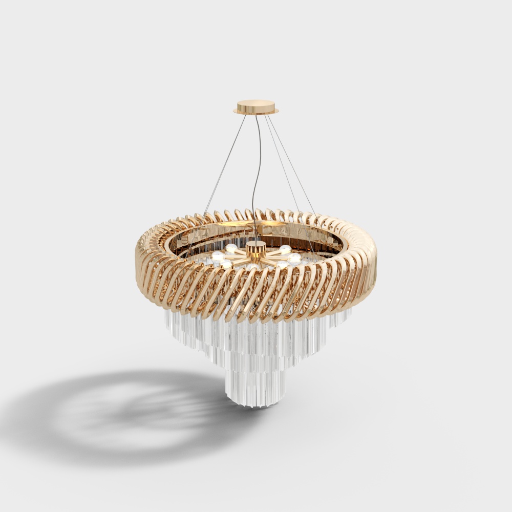 โคมไฟระย้าคริสตัลสุดหรู