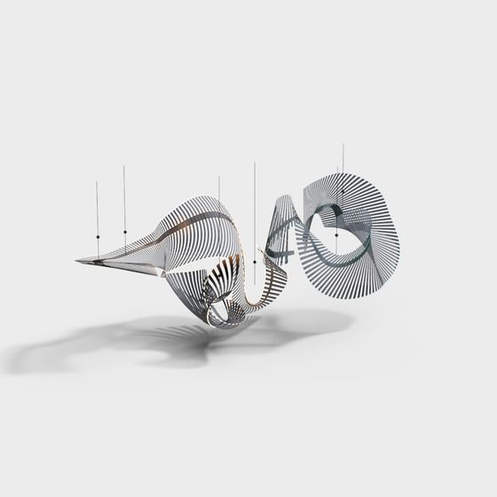 Flowing Vortex 3D model